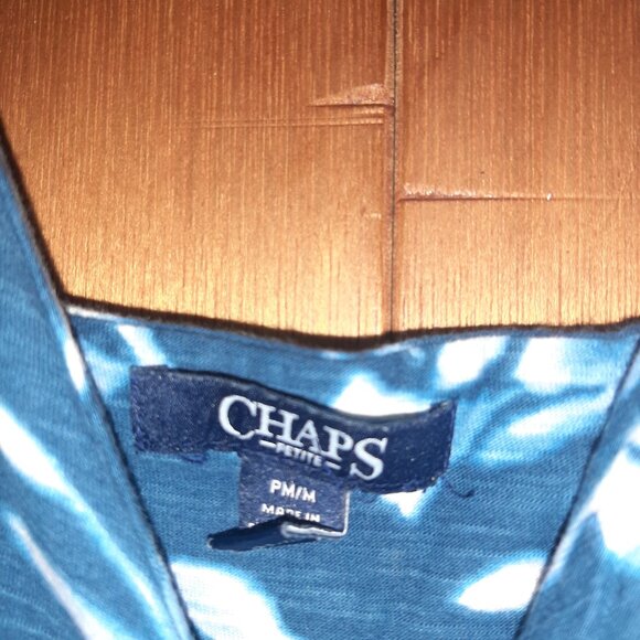 Blue foral summer dress - Picture 2 of 3